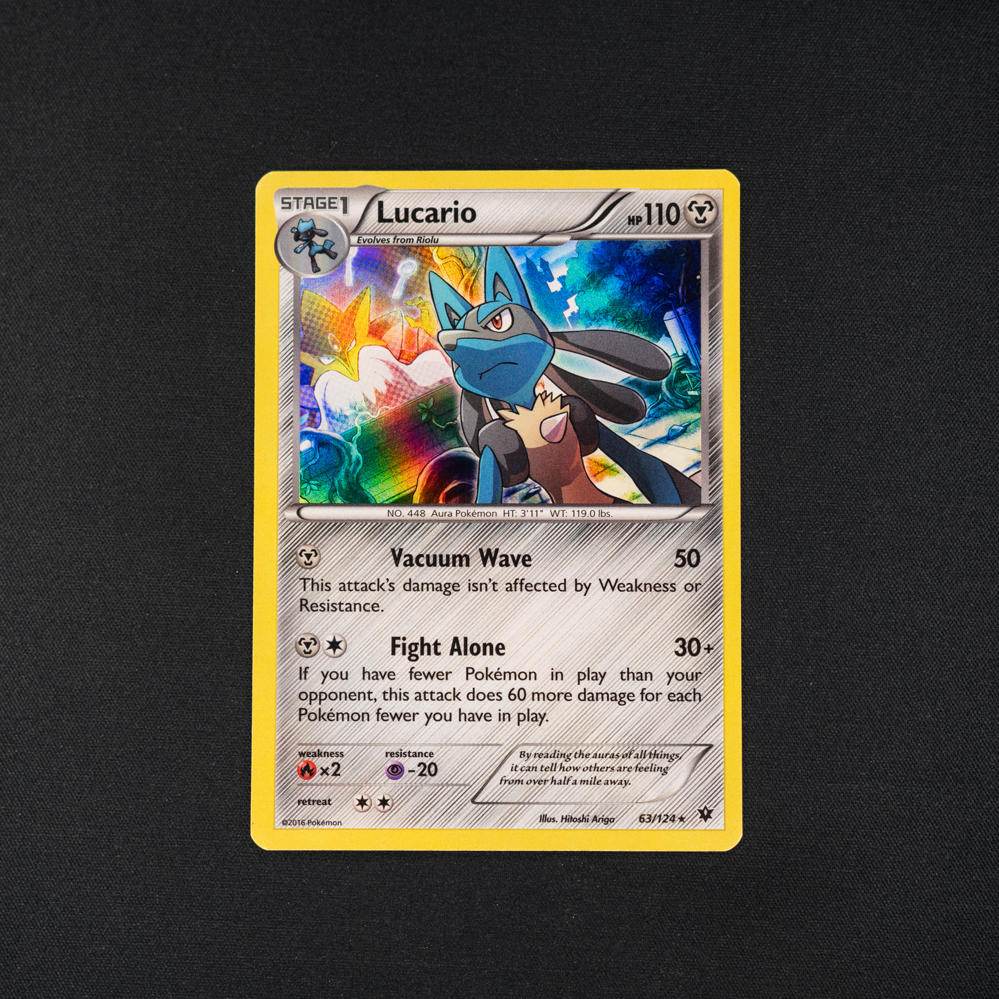 Lucario (63) - XY - Fates Collide (FCO)