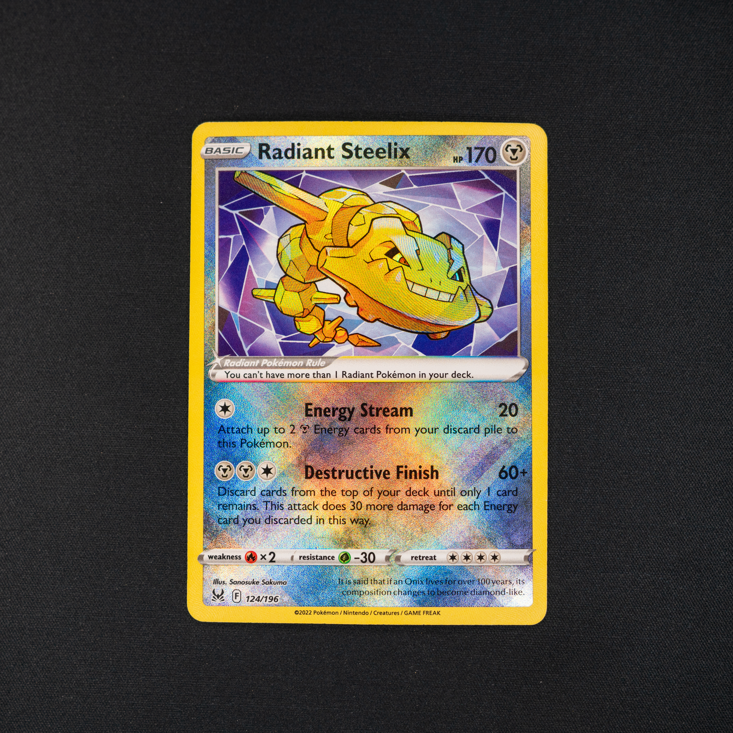 Radiant Steelix - SWSH11: Lost Origin (SWSH11)
