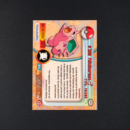 Nidoran #32 1999 Topps TV