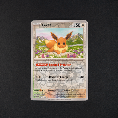 Eevee - SV: Prismatic Evolutions (PRE) - Reverse Holo