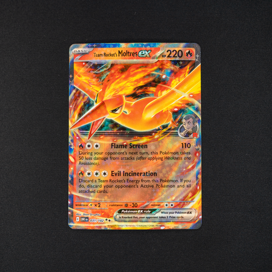 Team Rocket's Moltres ex - SV10: Destined Rivals (DRI)