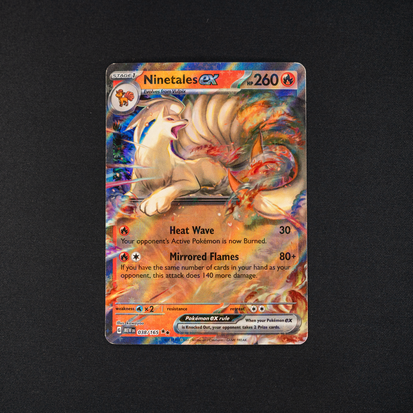 Ninetales ex - 038/165 - SV: Scarlet & Violet 151 (MEW)