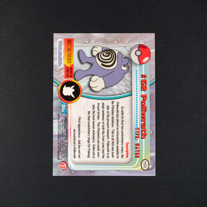 Poliwrath #62 Topps TV