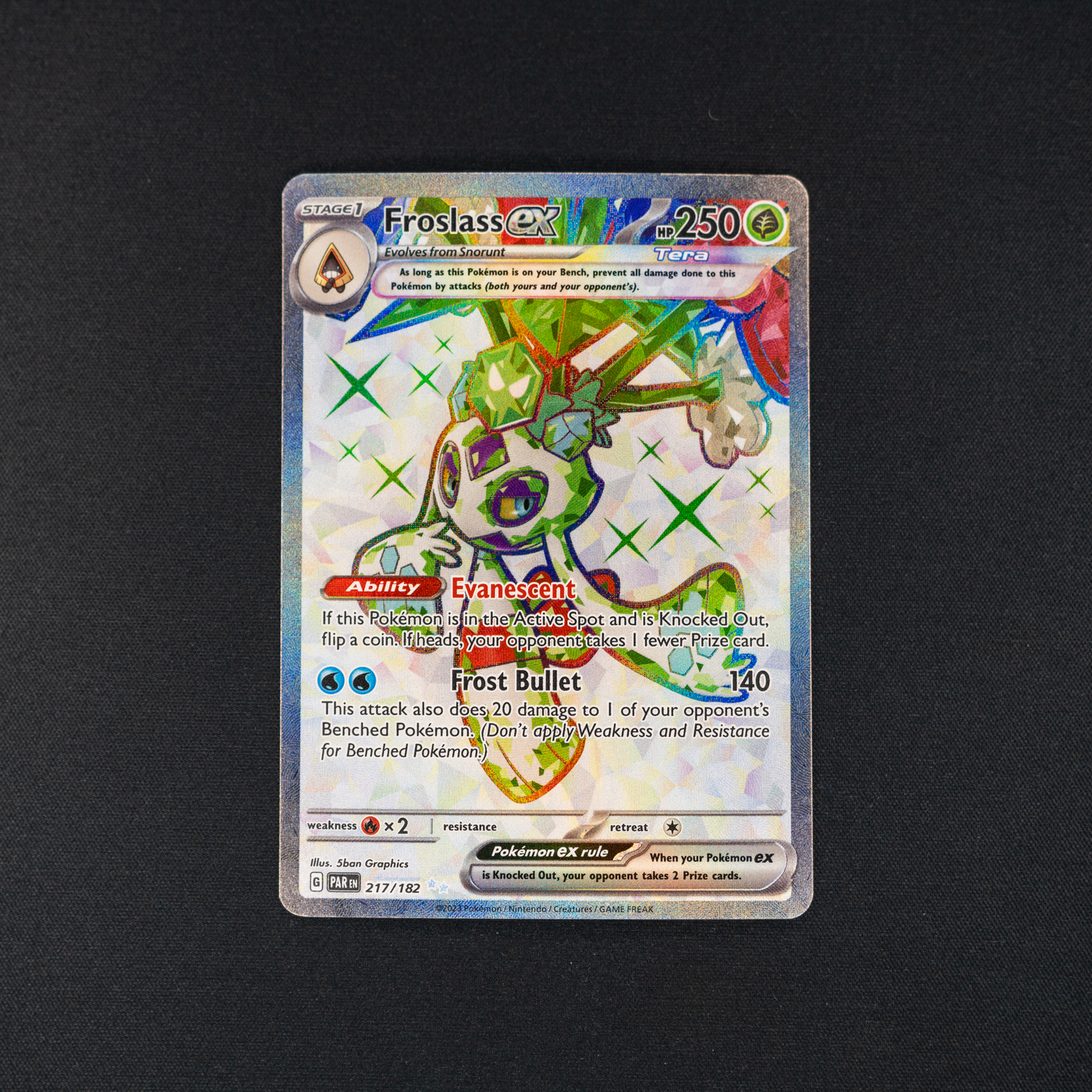Froslass ex - 217/182 - SV04: Paradox Rift (PAR)