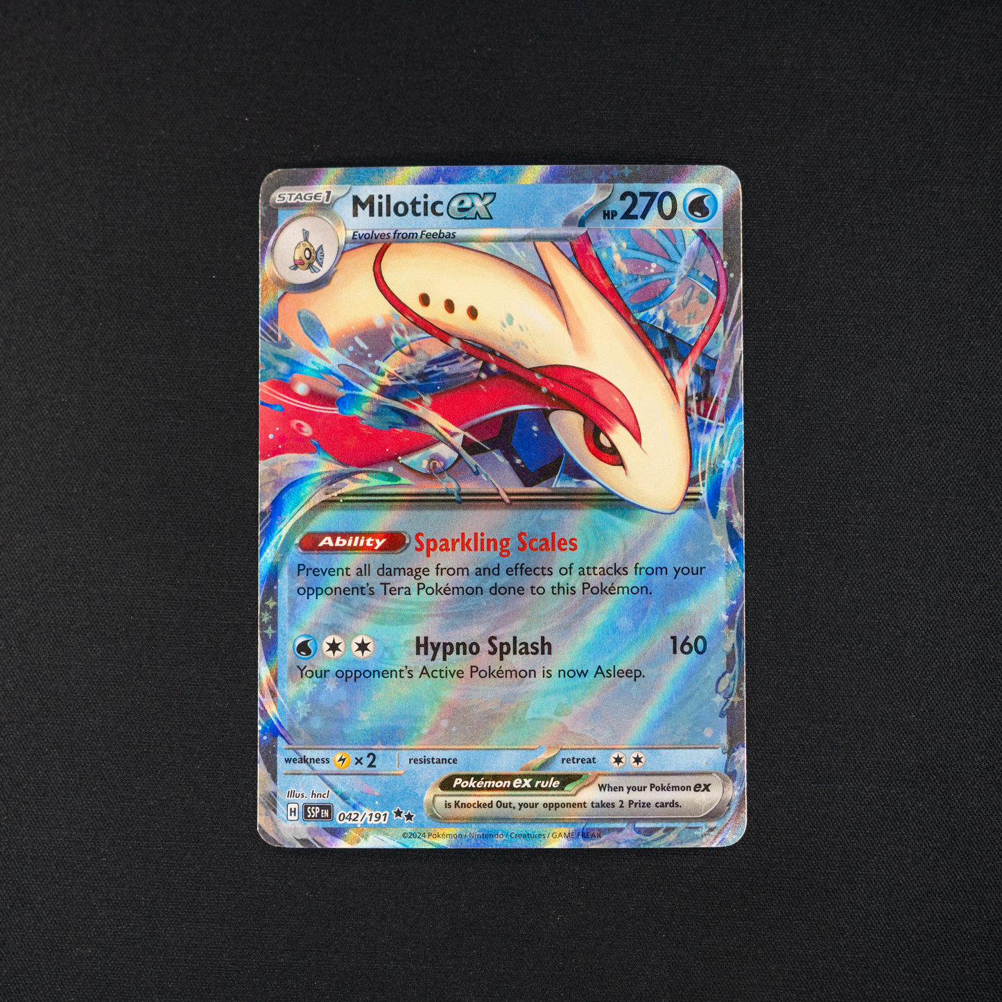 Milotic ex - 042/191 - SV08: Surging Sparks (SSP)