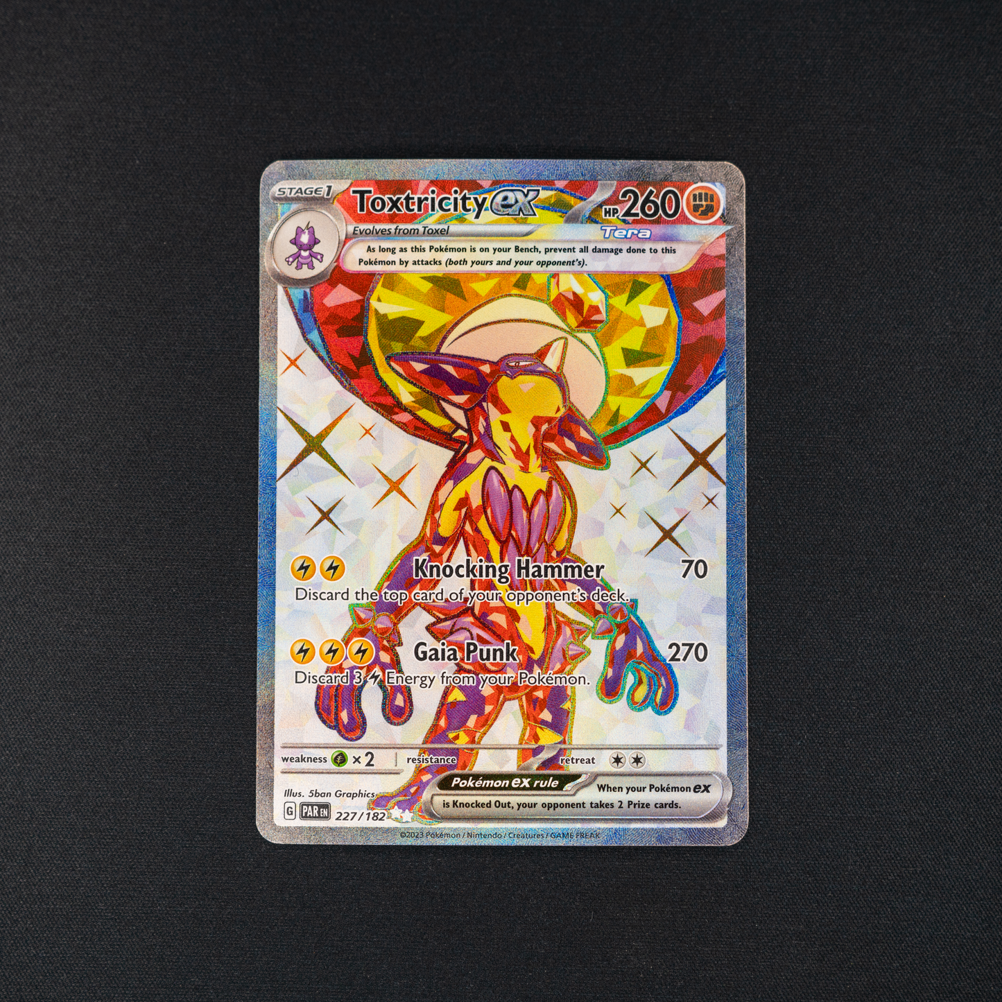 Toxtricity ex - 227/182 - SV04: Paradox Rift (PAR)