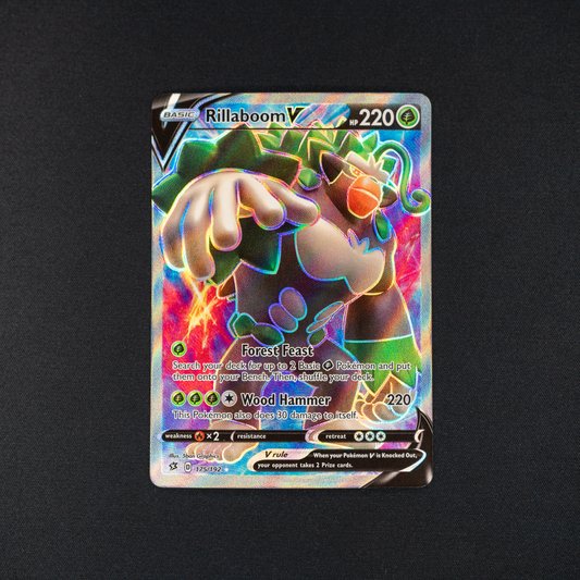 Rillaboom V (Full Art) - SWSH02: Rebel Clash (SWSH02)
