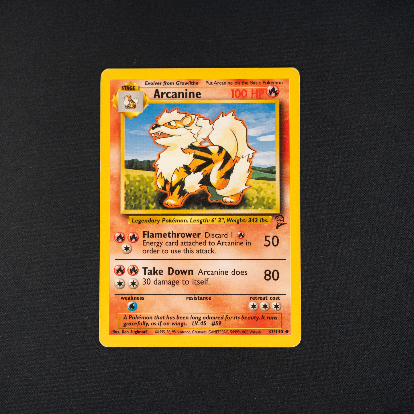 Arcanine - Base Set 2 (BS2)