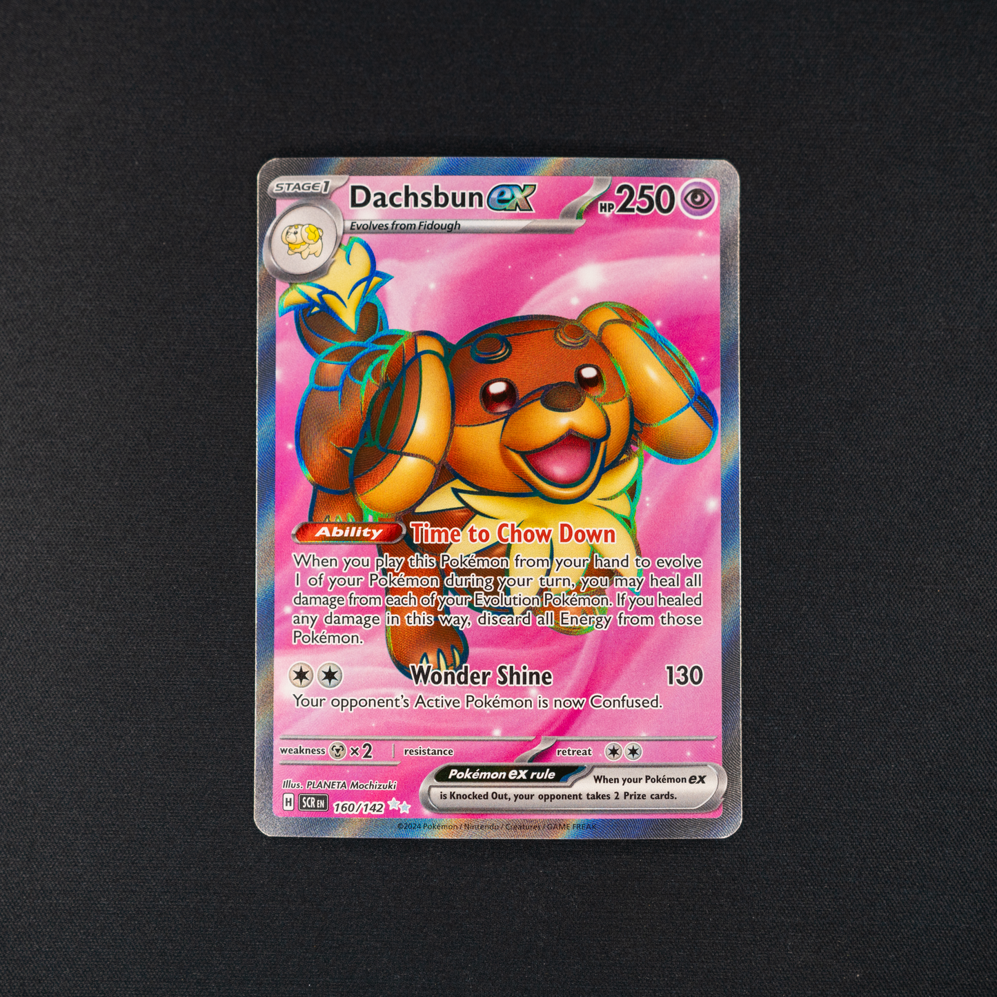 Dachsbun ex - 160/142 - SV07: Stellar Crown (SV07)