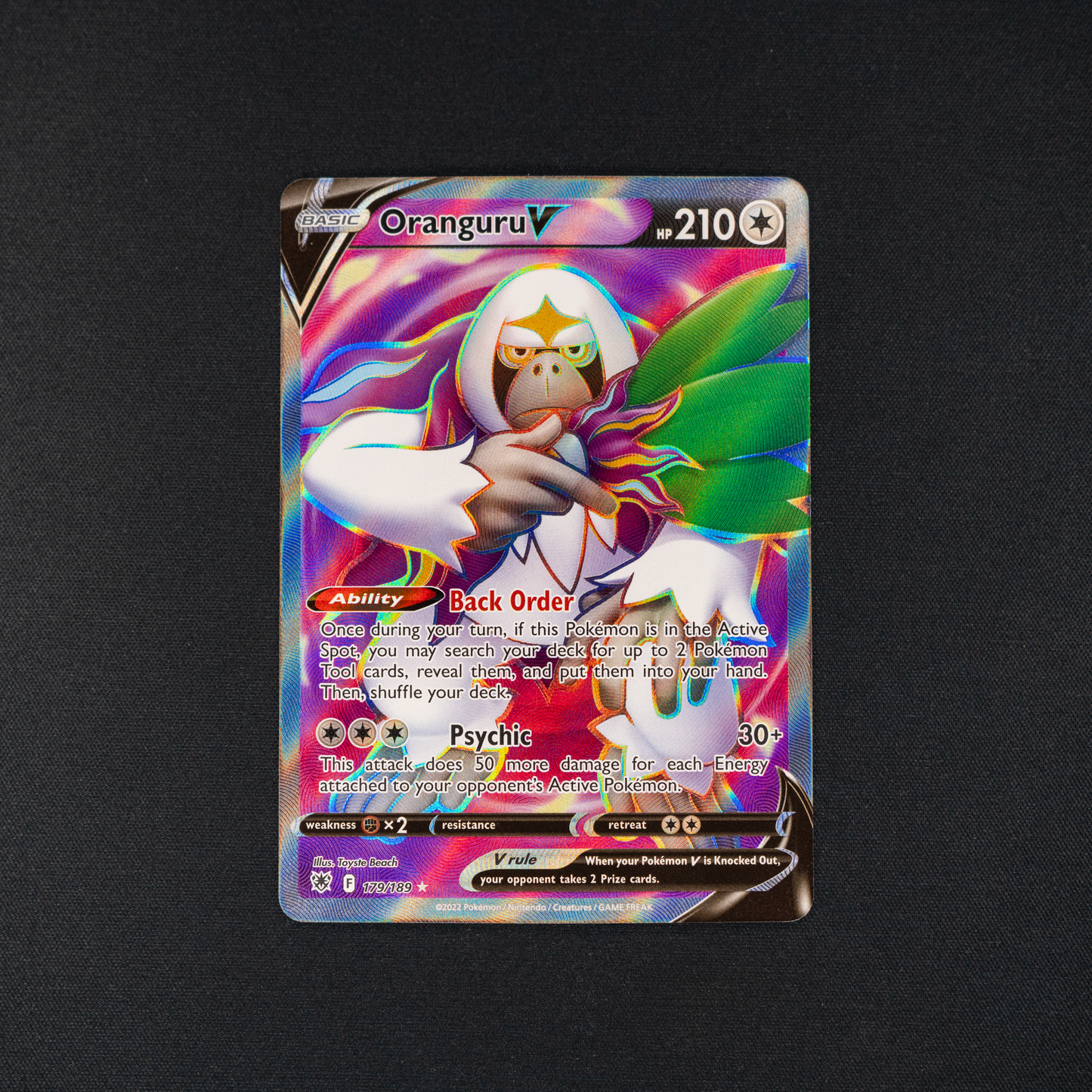 Oranguru V (Full Art) - SWSH10: Astral Radiance (SWSH10)