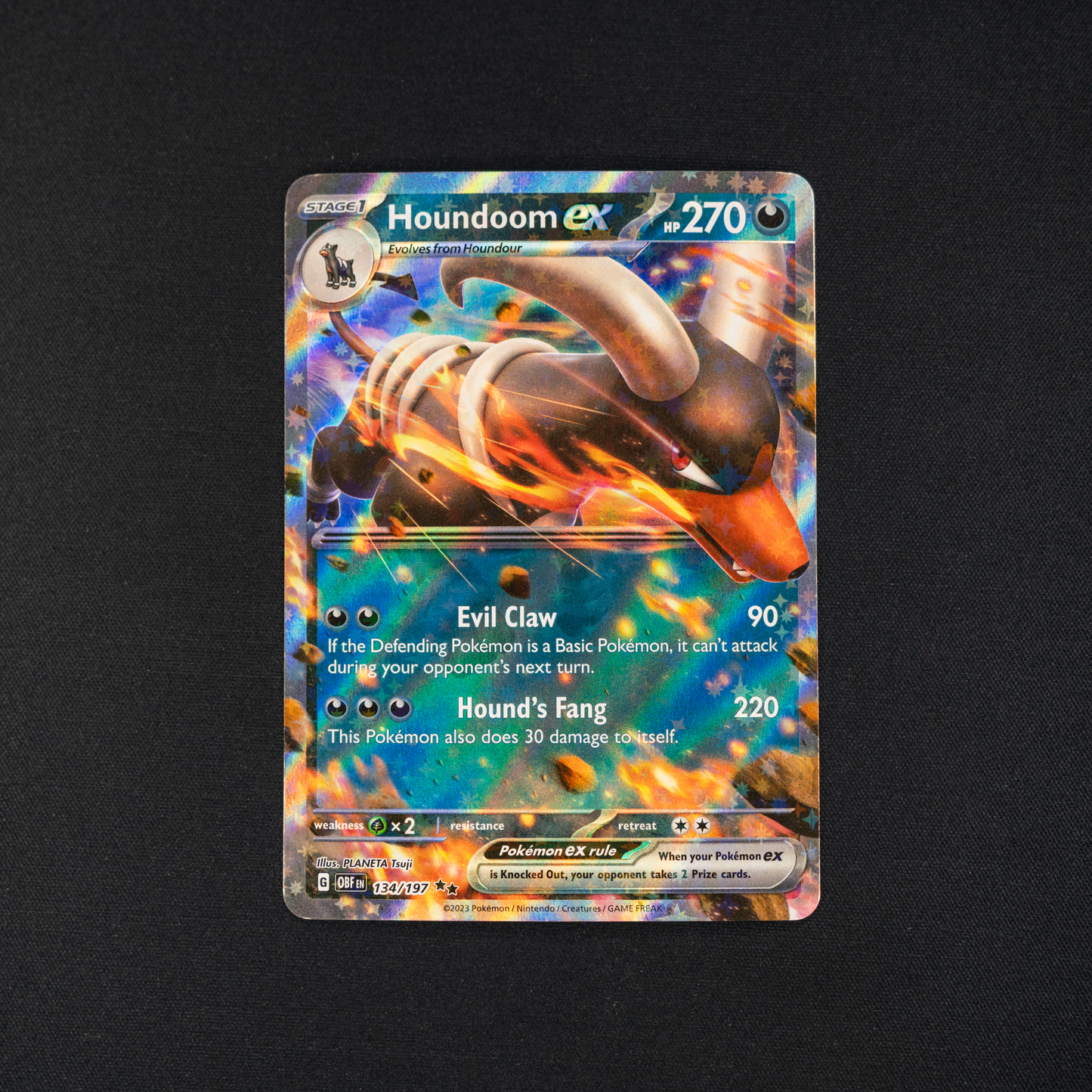 Houndoom ex - SV03: Obsidian Flames (OBF)