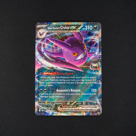 Team Rocket's Crobat ex - 122/182 - SV10: Destined Rivals (DRI)