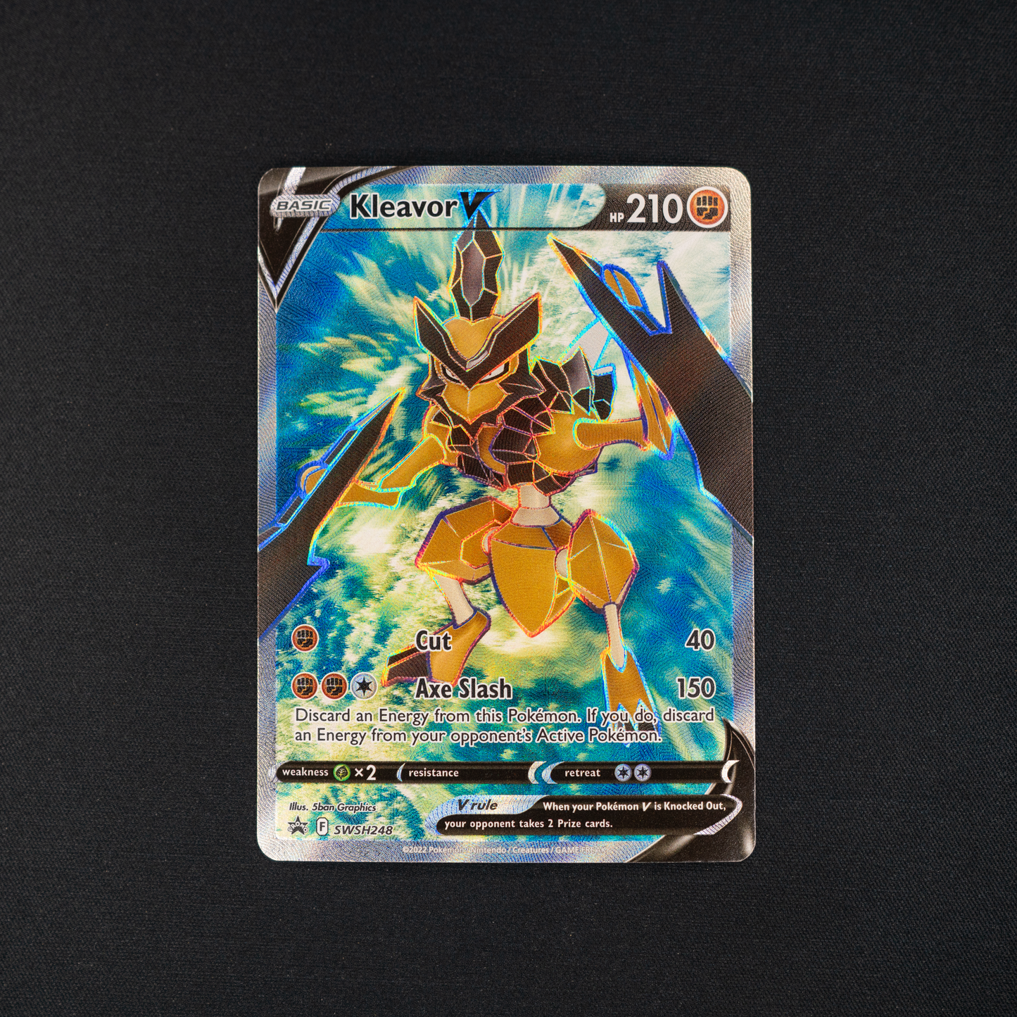 Kleavor V (Full Art) - SWSH248 - SWSH: Sword & Shield Promo Cards (SWSD)