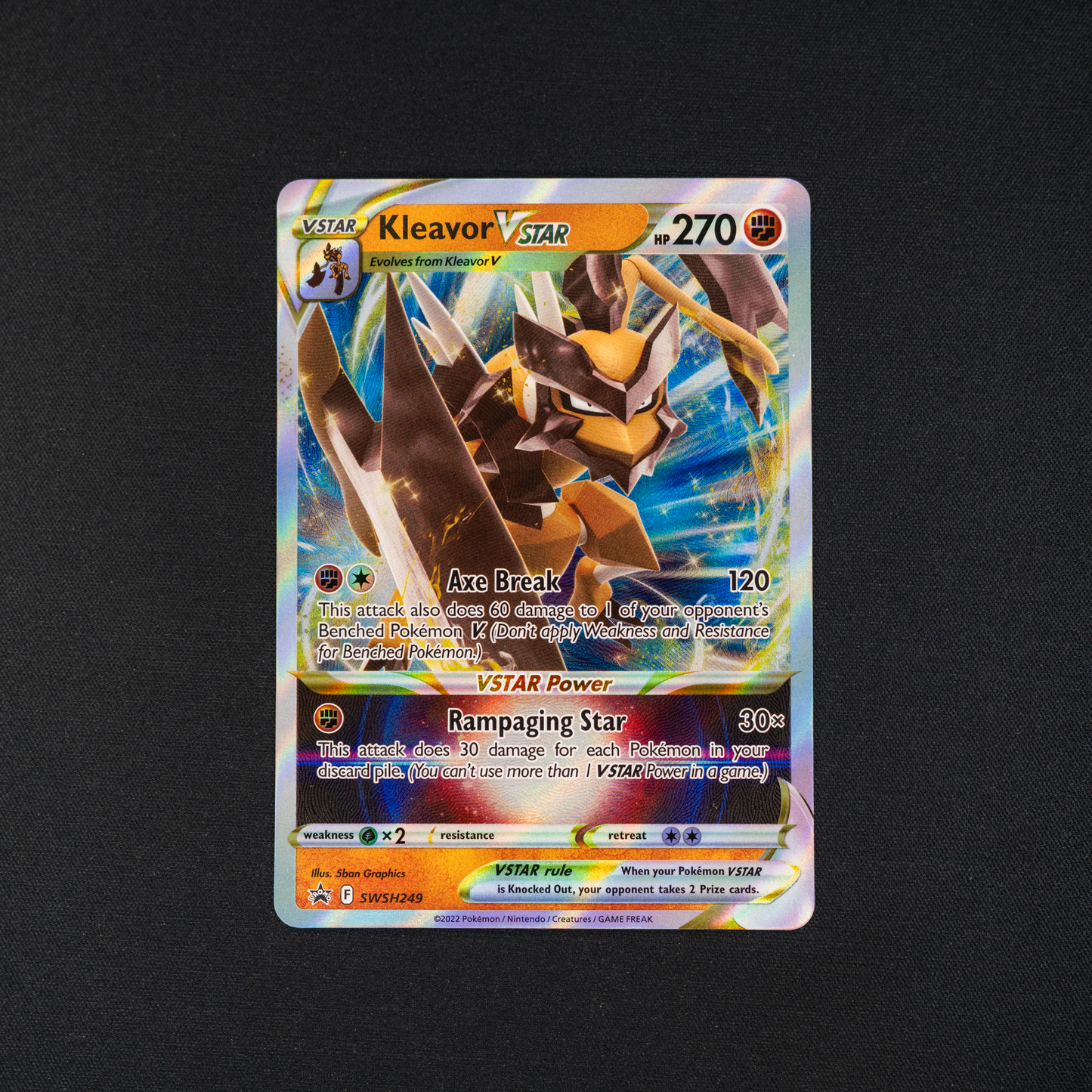 Kleavor VSTAR - SWSH249 - SWSH: Sword & Shield Promo Cards (SWSD)
