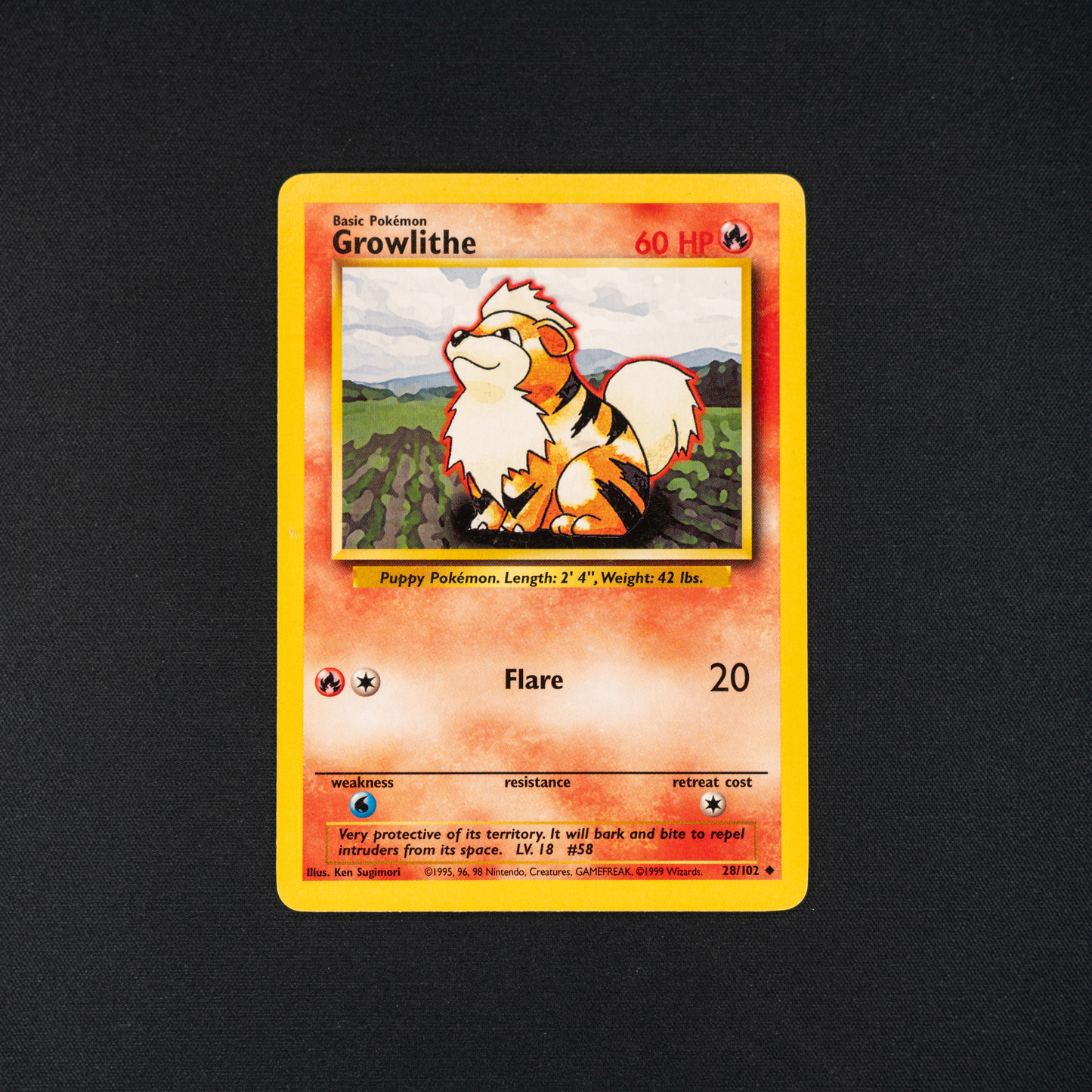Growlithe - Base Set (BS)
