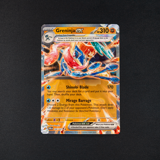 Greninja ex - 106/167 - SV06: Twilight Masquerade (TWM)
