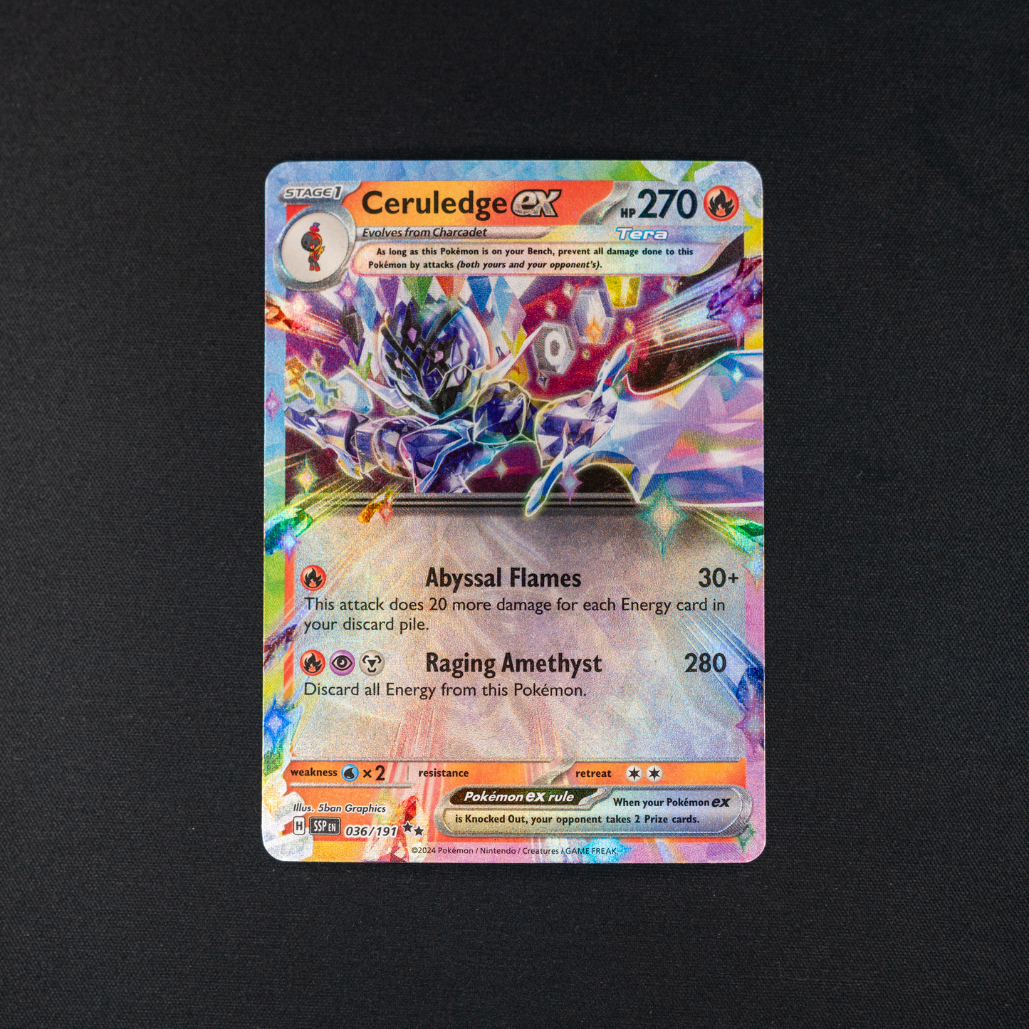 Ceruledge ex - SV08: Surging Sparks (SSP)