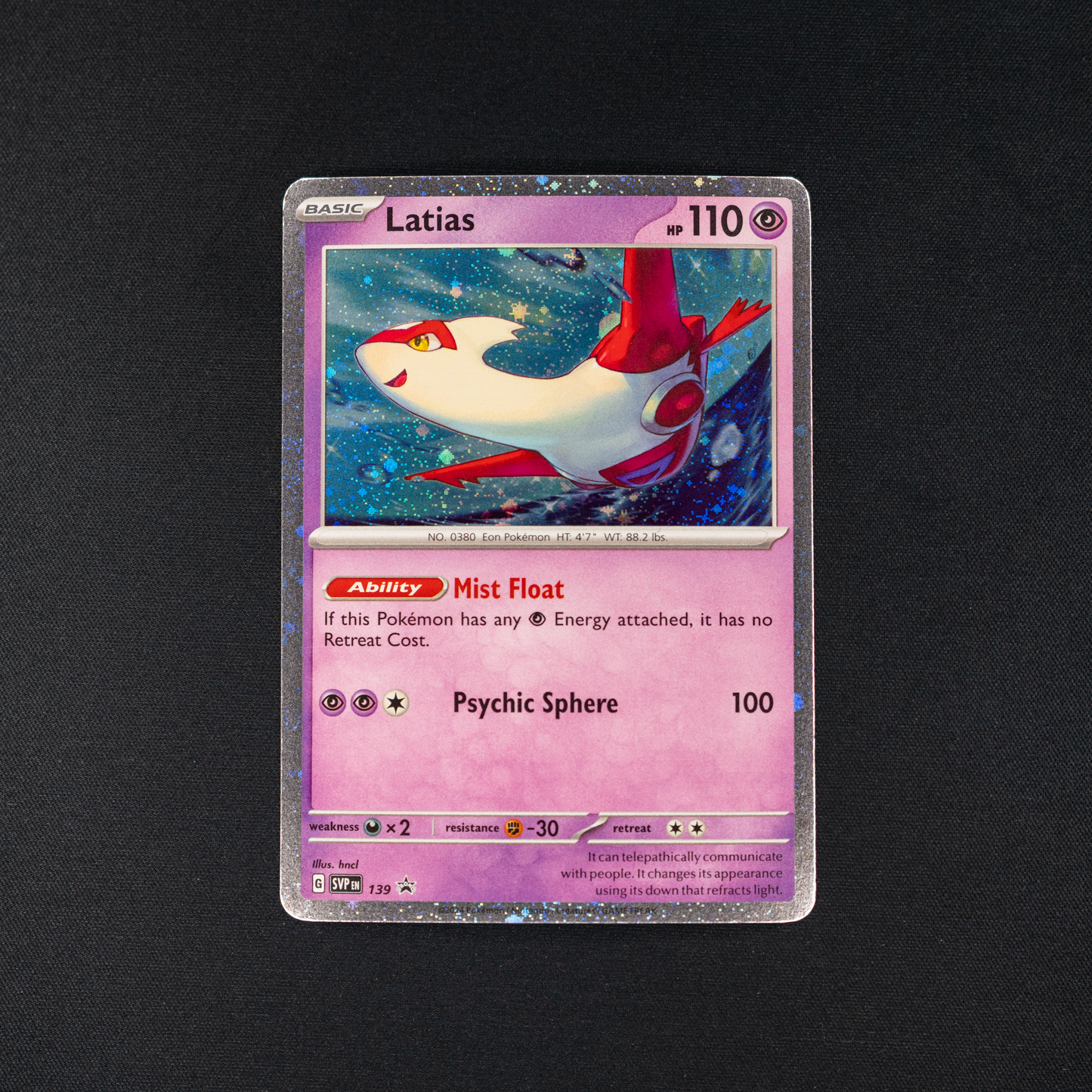 Latias - 139 (Cosmo Holo) - SV: Scarlet & Violet Promo Cards (SVP)