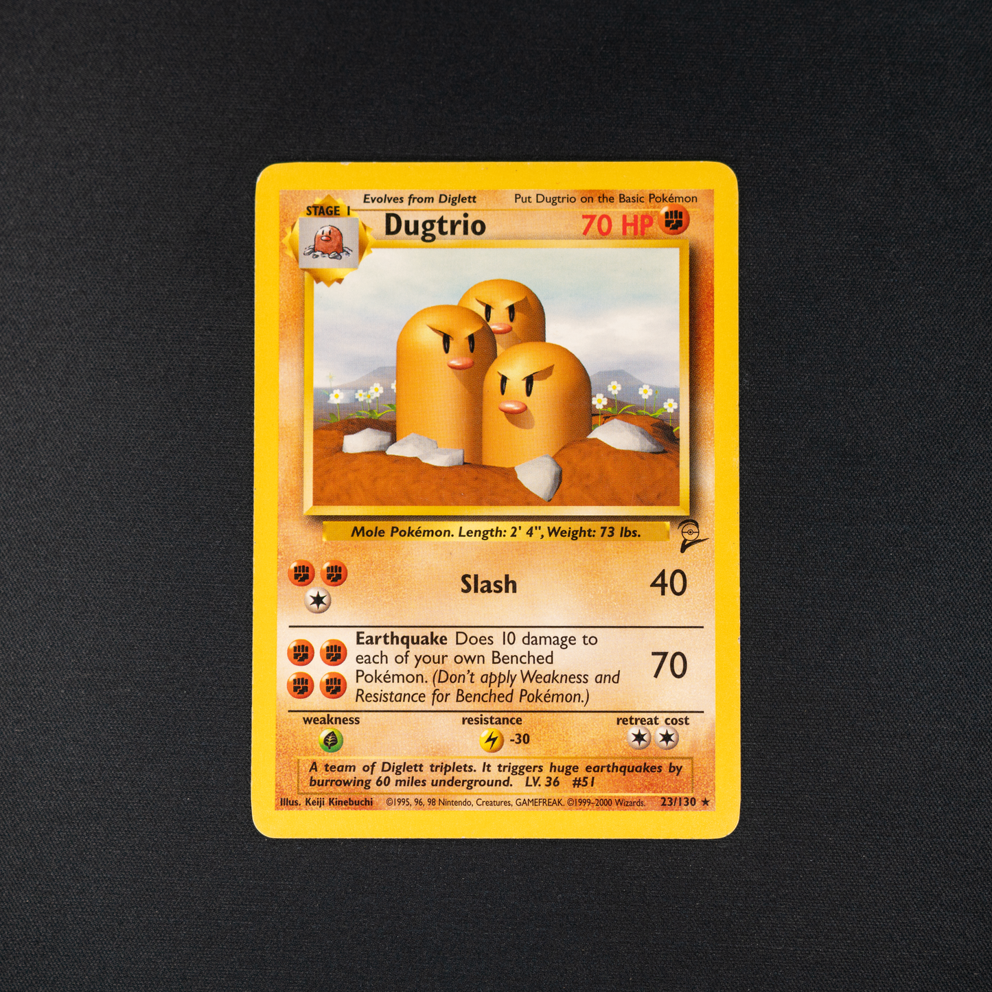Dugtrio - Base Set 2 (BS2)