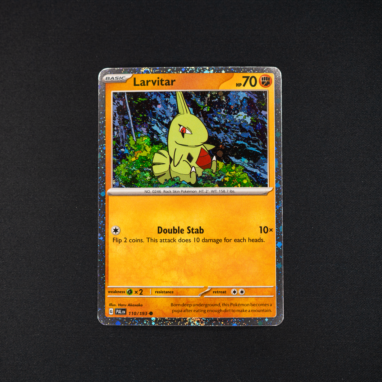 Larvitar - 110/193 (Cosmo Foil)