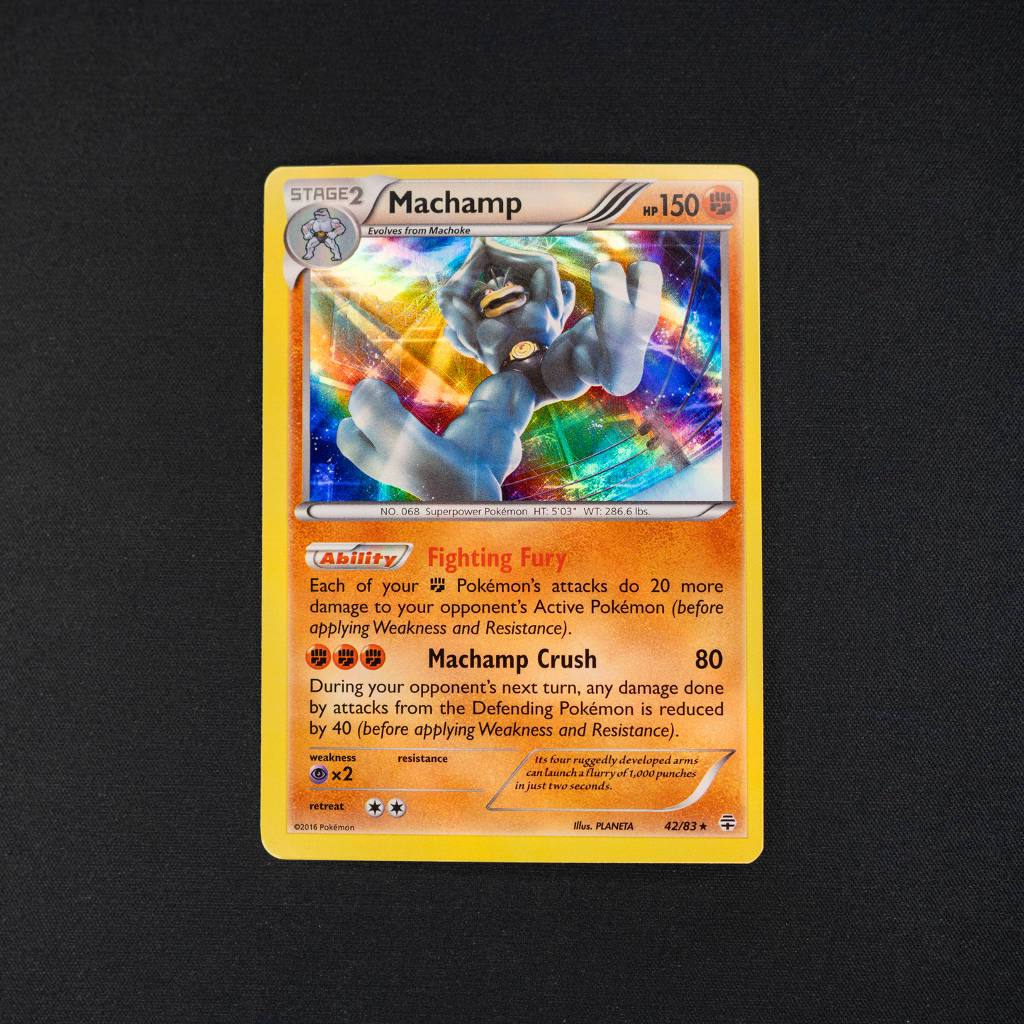 Machamp - XY - Furious Fists (FFI)