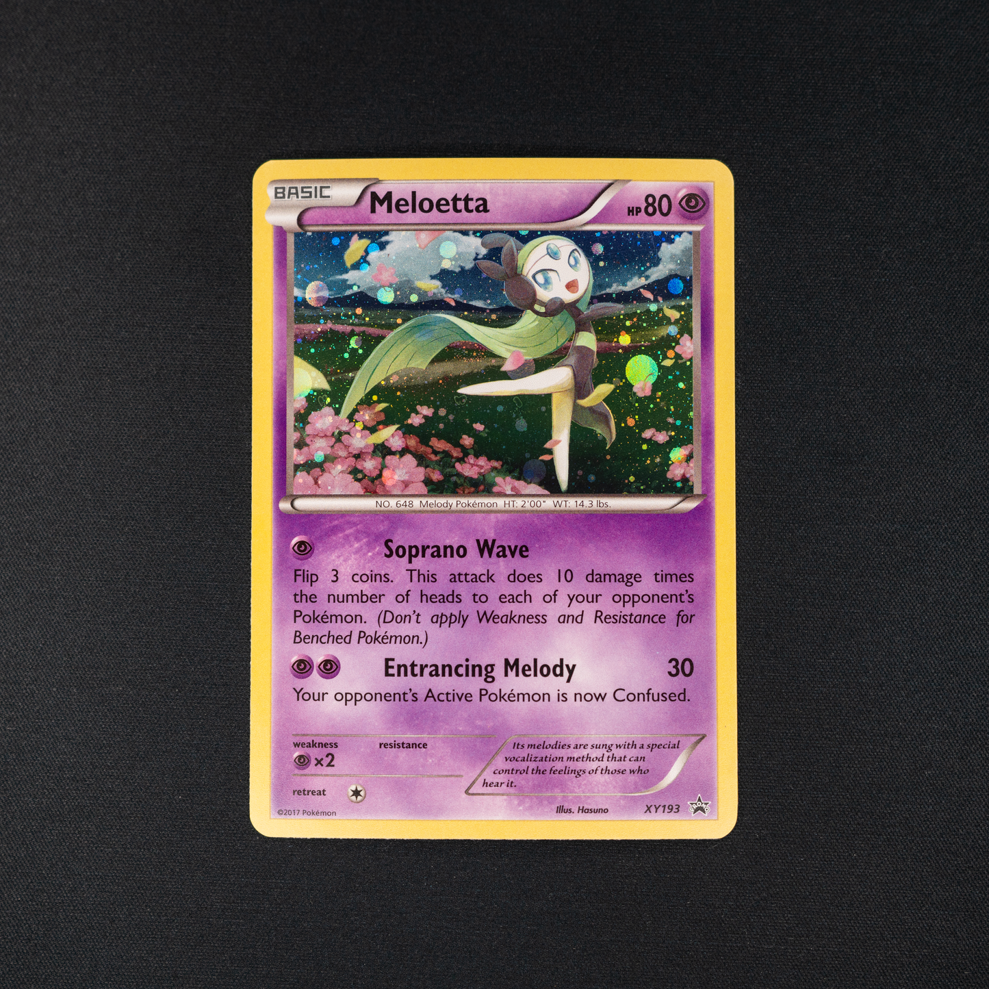 Meloetta - XY193 - XY Promos (PR)