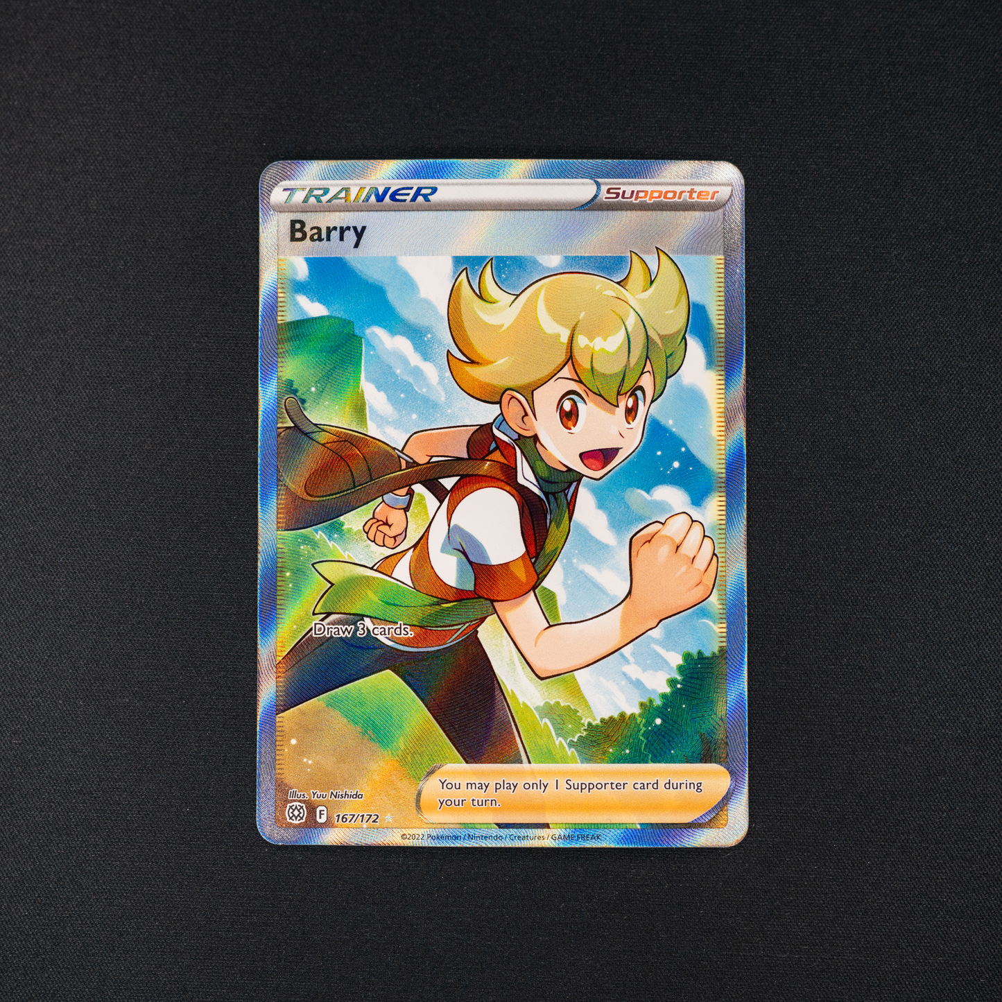 Barry (Full Art) - SWSH09: Brilliant Stars (SWSH09)