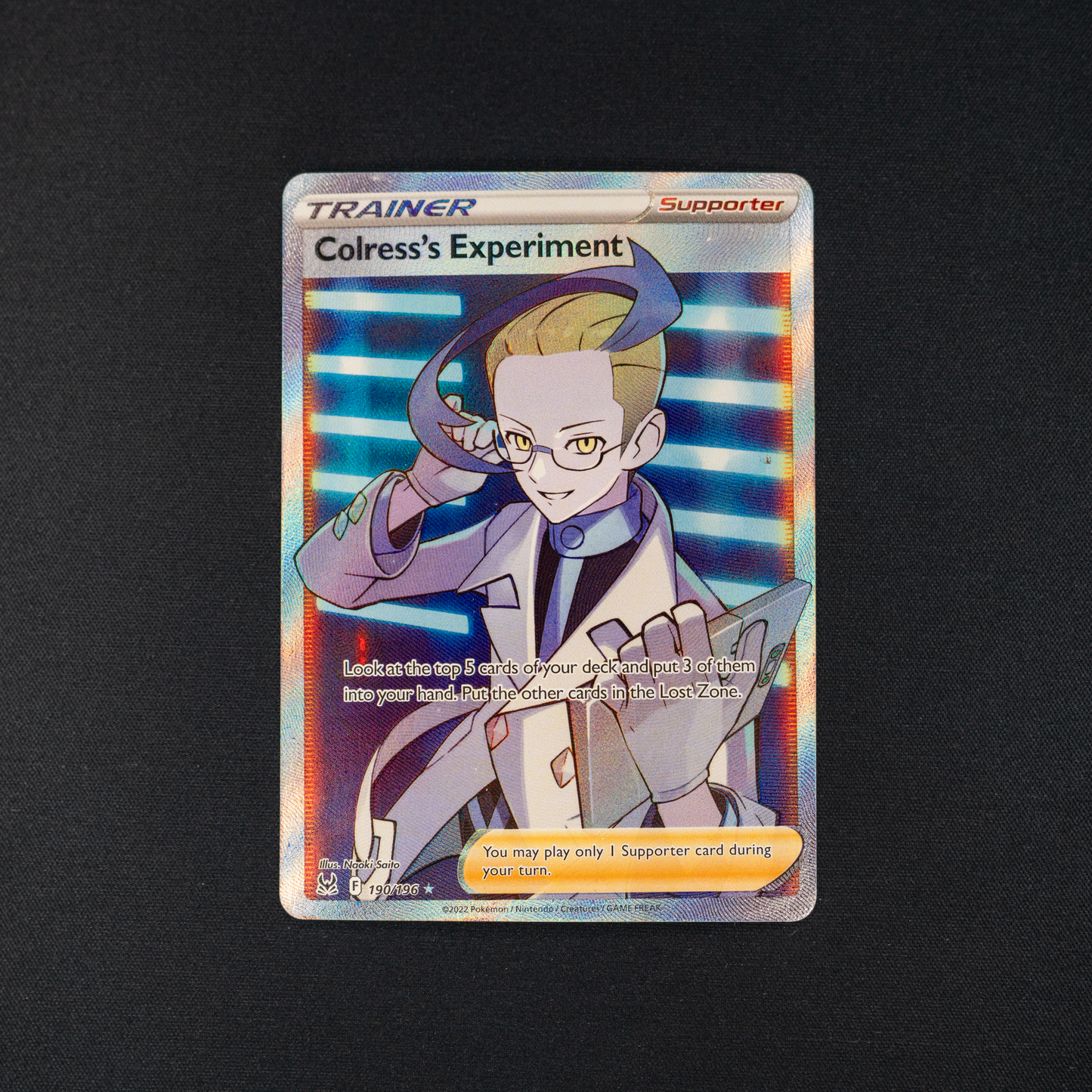 Colress's Experiment (Full Art) - SWSH11: Lost Origin (SWSH11)
