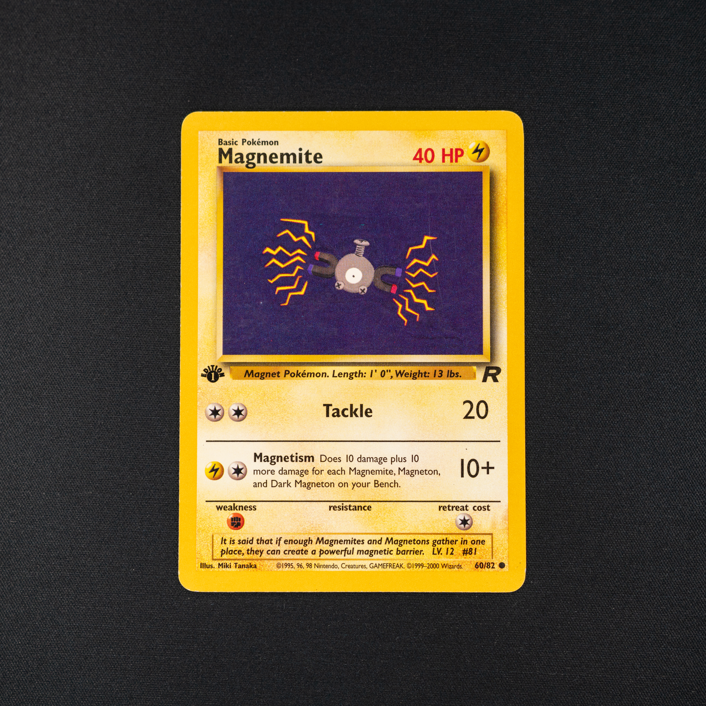 Magnemite - Team Rocket (TR) - 1st Edition