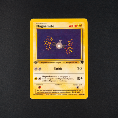 Magnemite - Team Rocket (TR) - 1st Edition