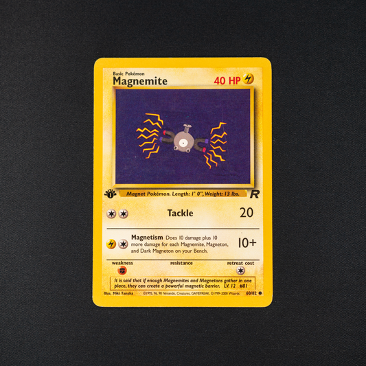 Magnemite - Team Rocket (TR) - 1st Edition