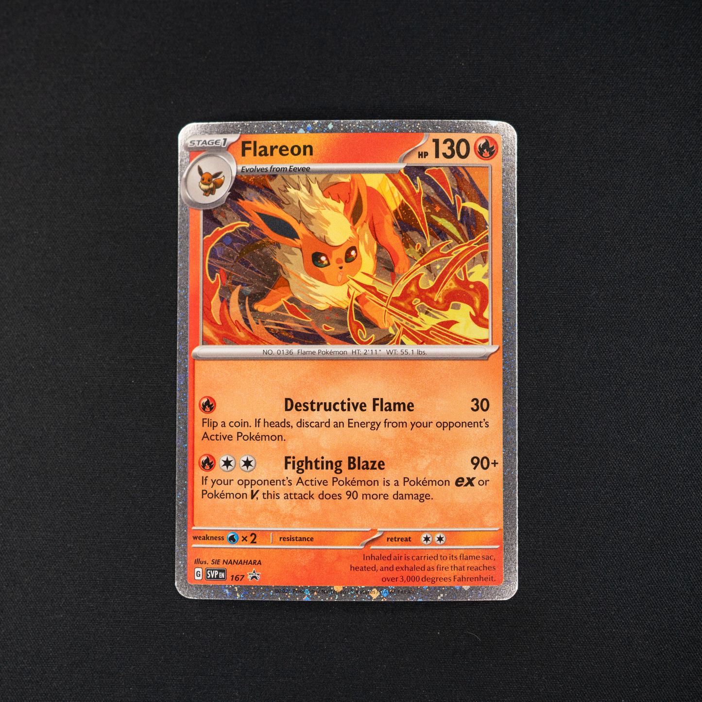 Flareon - 167 (Cosmos Holo) - SV: Scarlet & Violet Promo Cards (SVP)