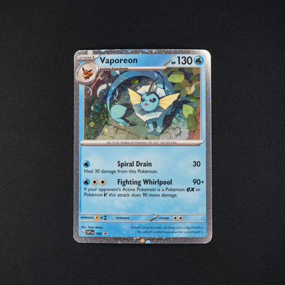 Vaporeon - 168 (Cosmos Holo) - SV: Scarlet & Violet Promo Cards (SVP)
