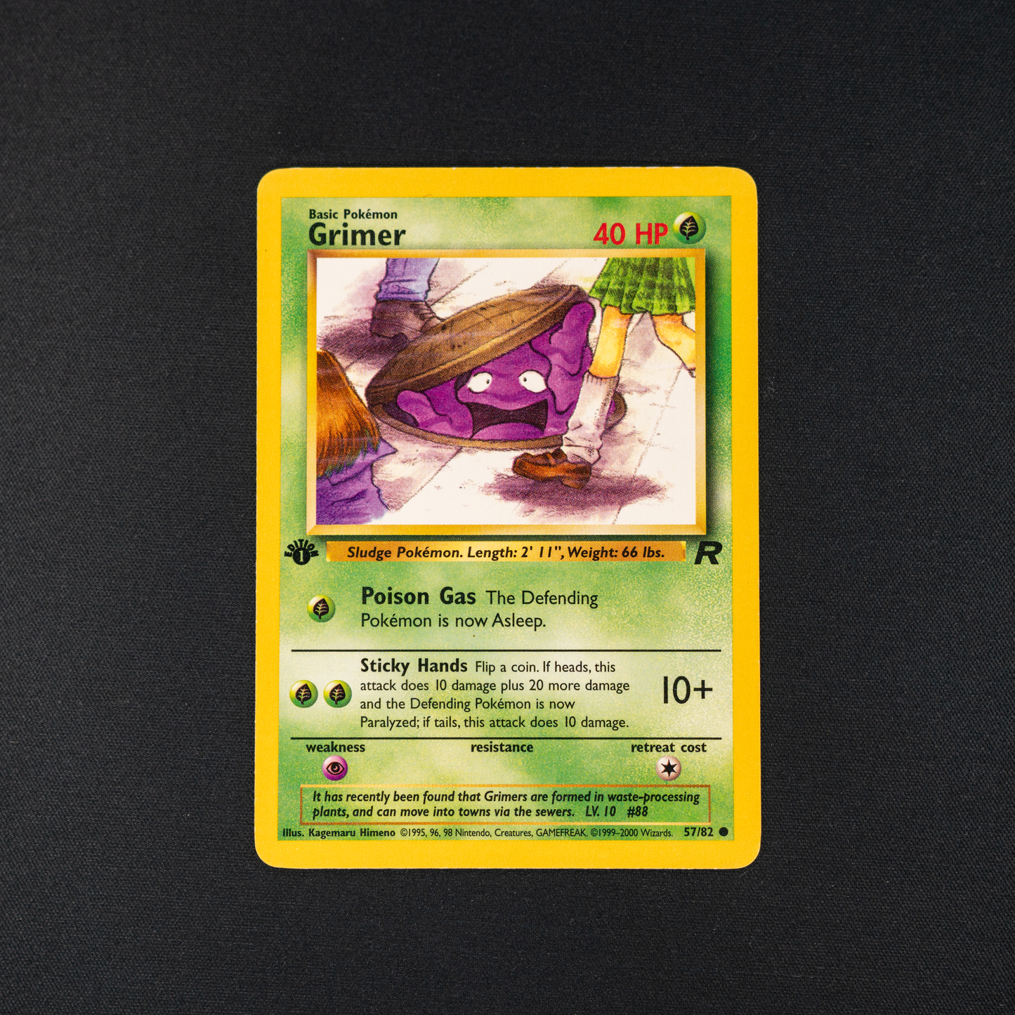 Grimer - Team Rocket (TR) - 1st Edition