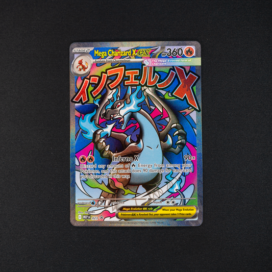 Mega Charizard X ex - 023 - ME: Mega Evolution Promo (MEP)
