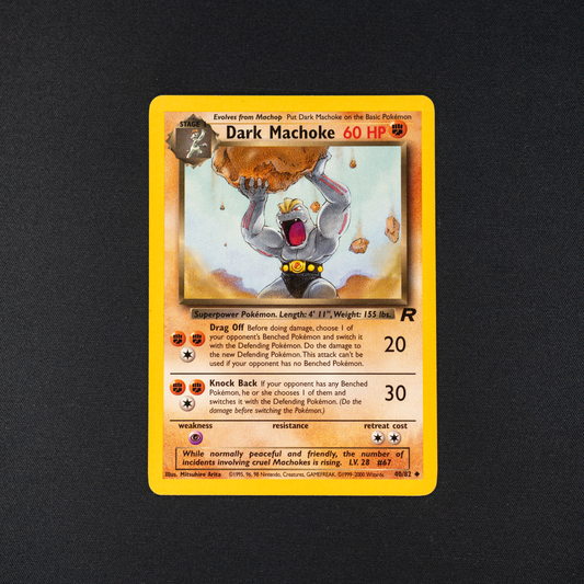 Dark Machoke - Team Rocket (TR)