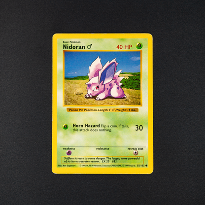 Nidoran M - Base Set (Shadowless) (BSS)