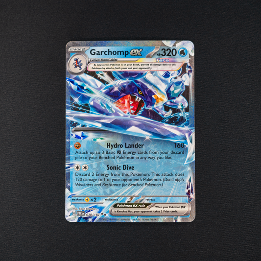 Garchomp ex - 038/182 - SV04: Paradox Rift (PAR)