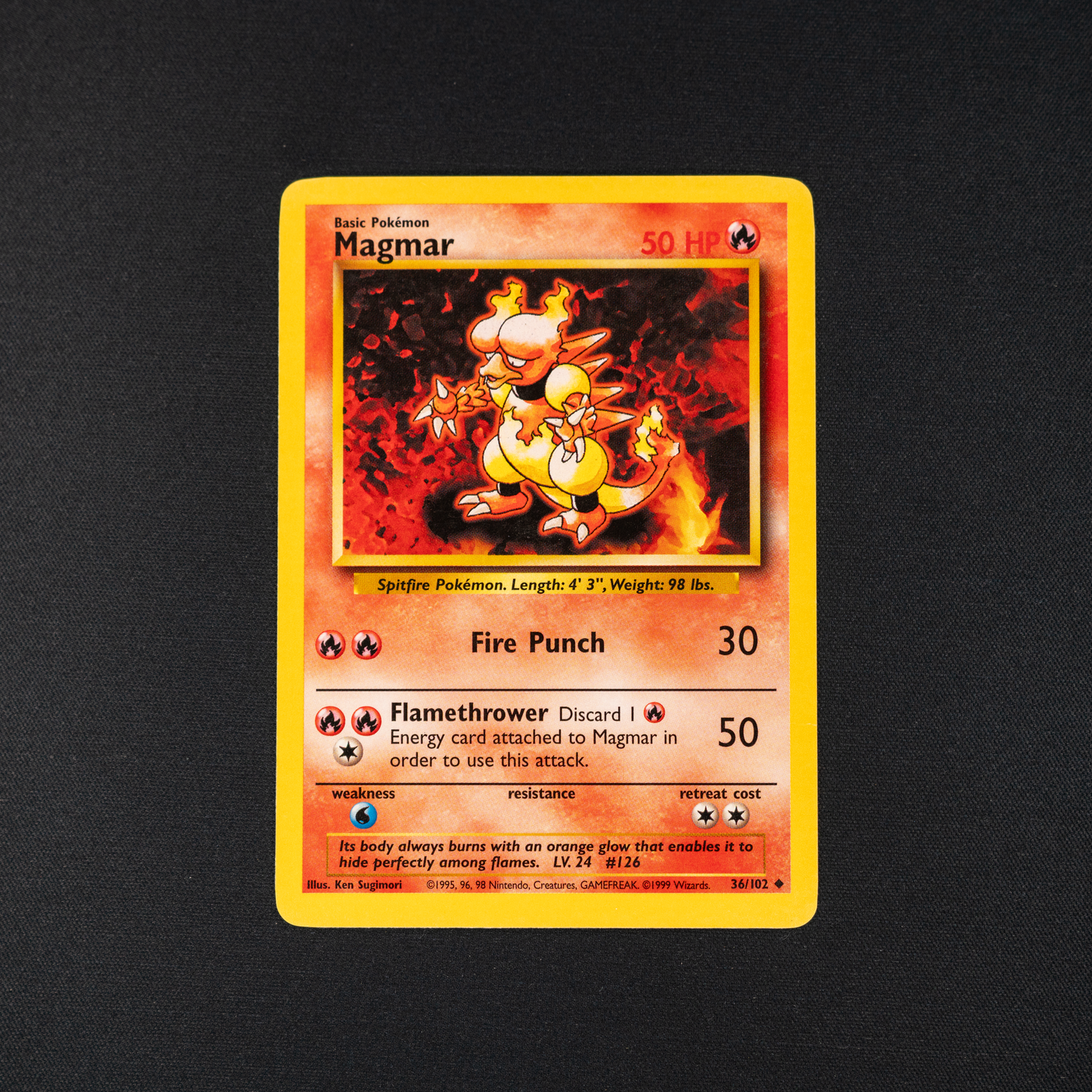 Magmar - Base Set (BS)