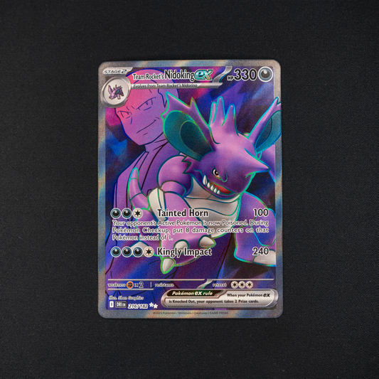 Team Rocket's Nidoking ex - 216/182 - SV10: Destined Rivals (DRI)