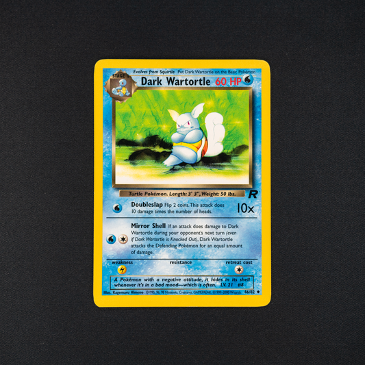 Dark Wartortle - Team Rocket (TR)