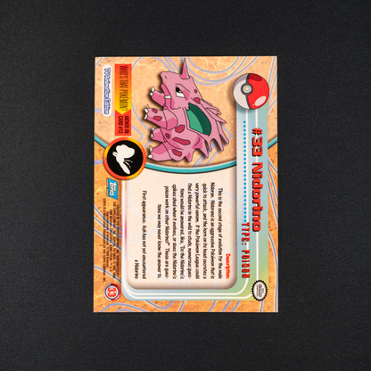Nidorino #33 1999 Tops TV