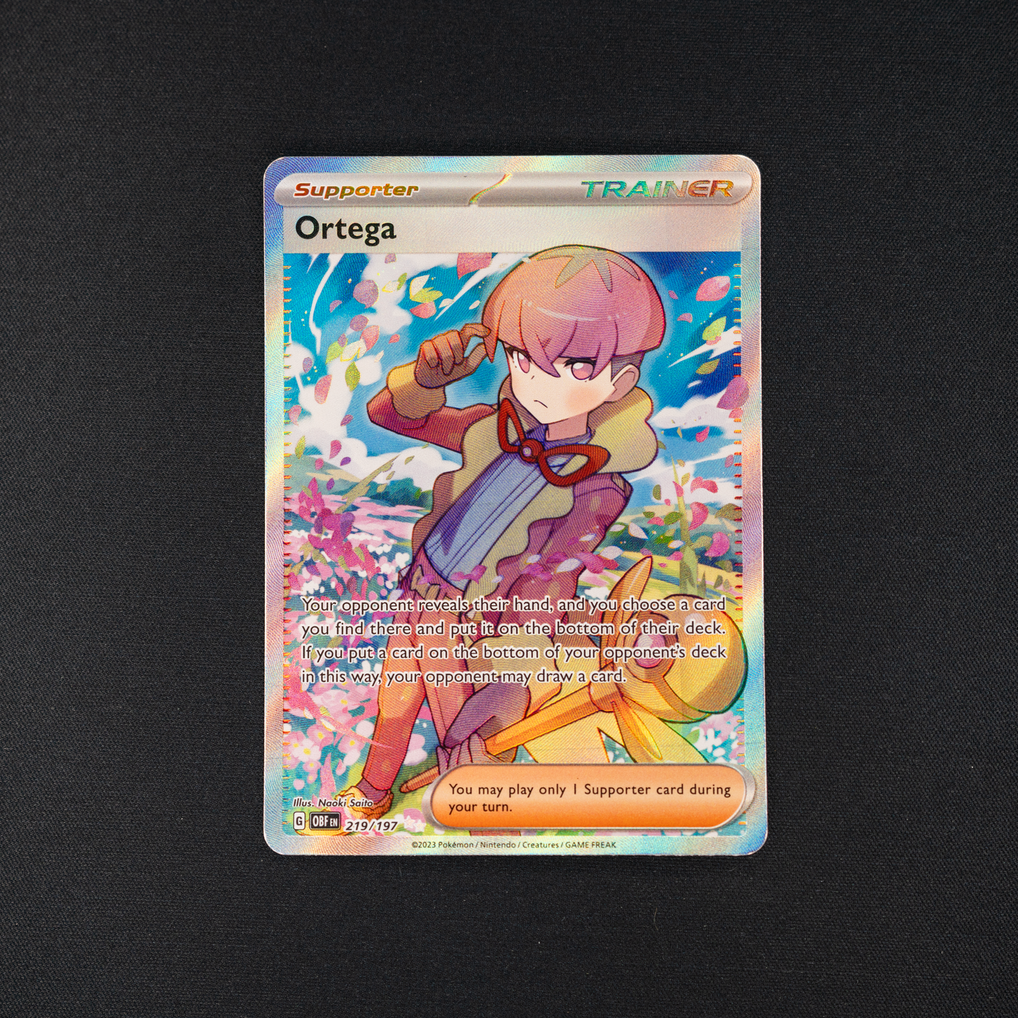 Ortega - 219/197 - SV03: Obsidian Flames (OBF)