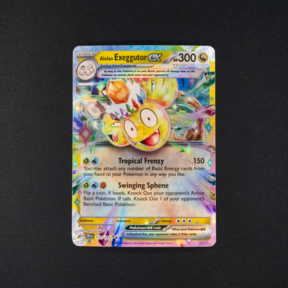 Alolan Exeggutor ex - 133/191 - SV08: Surging Sparks (SV08)