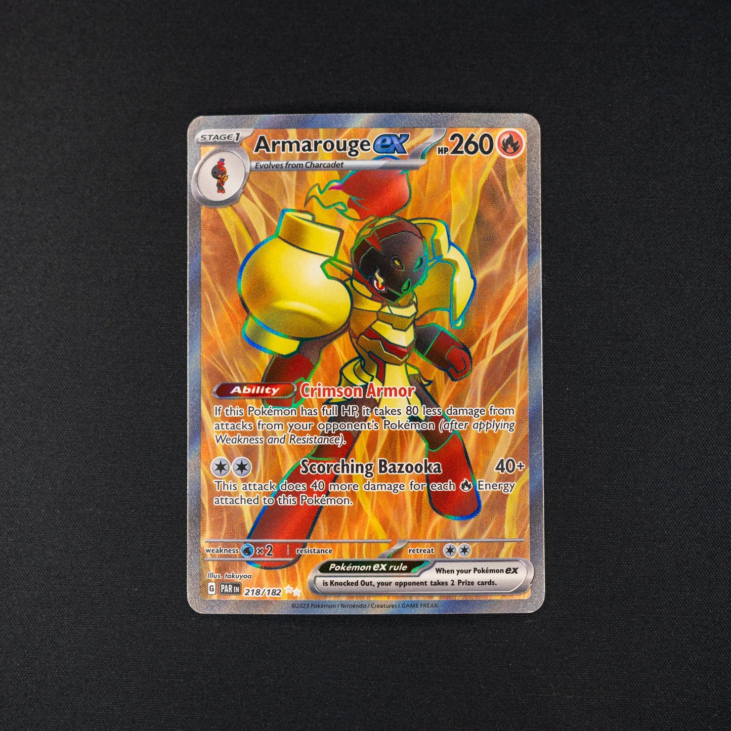 Armarouge ex - 218/182 - SV04: Paradox Rift (PAR)