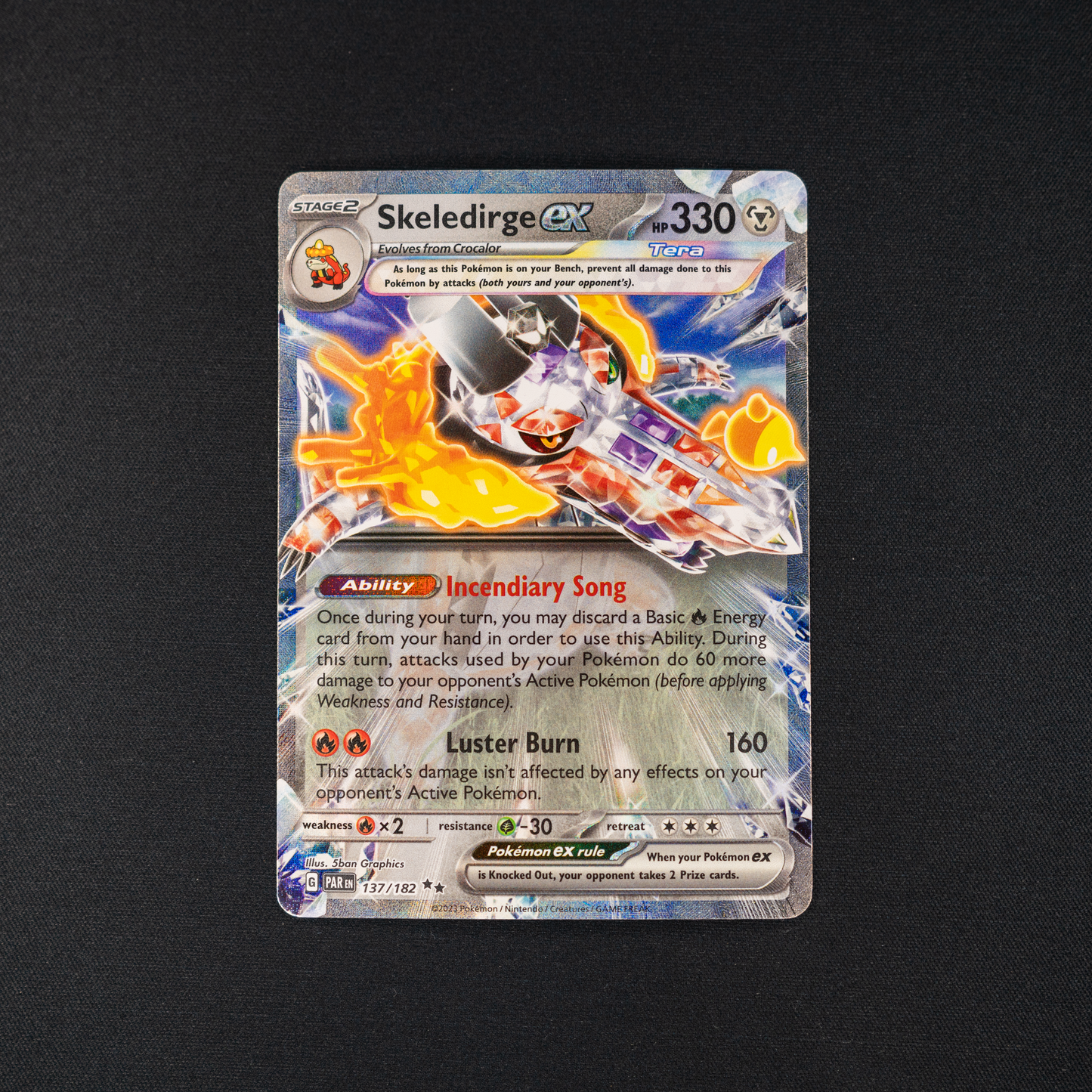 Skeledirge ex - SV04: Paradox Rift (PAR)