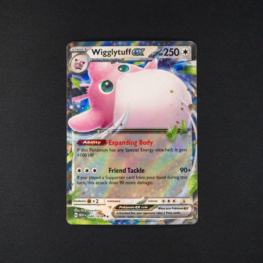 Wigglytuff ex - 040/165 - SV: Scarlet & Violet 151 (MEW)