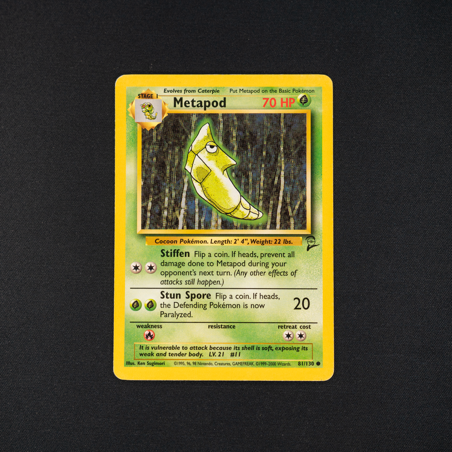 Metapod - Base Set 2 (BS2)