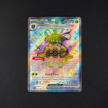 Forretress ex - 212/091 - SV: Paldean Fates (PAF)