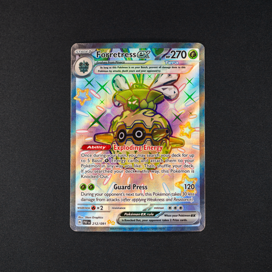 Forretress ex - 212/091 - SV: Paldean Fates (PAF)